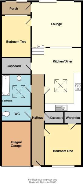 Floorplan for Wickham View, Bristol